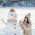 雪だるま 3枚目