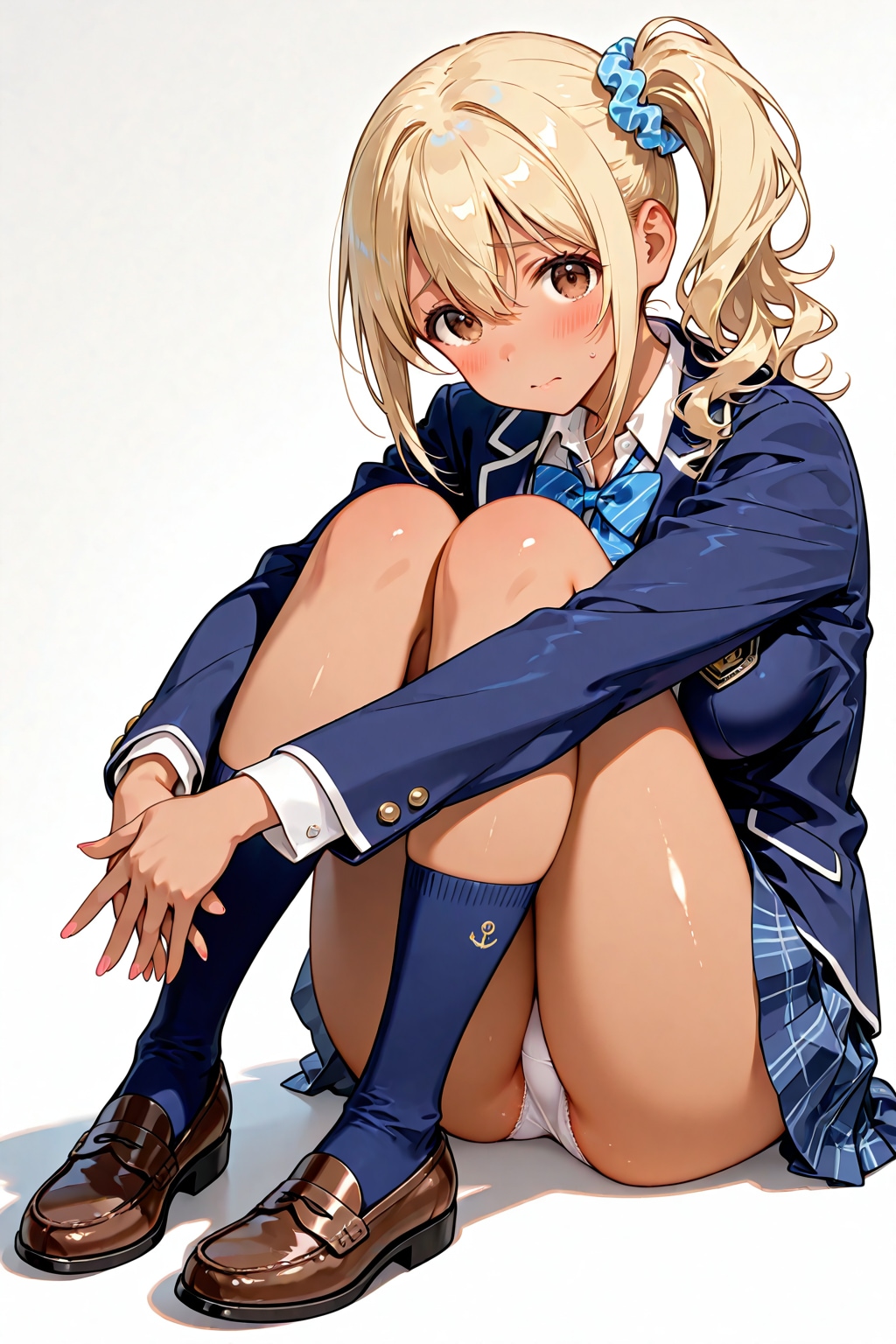 体育座り陽葵ちゃん