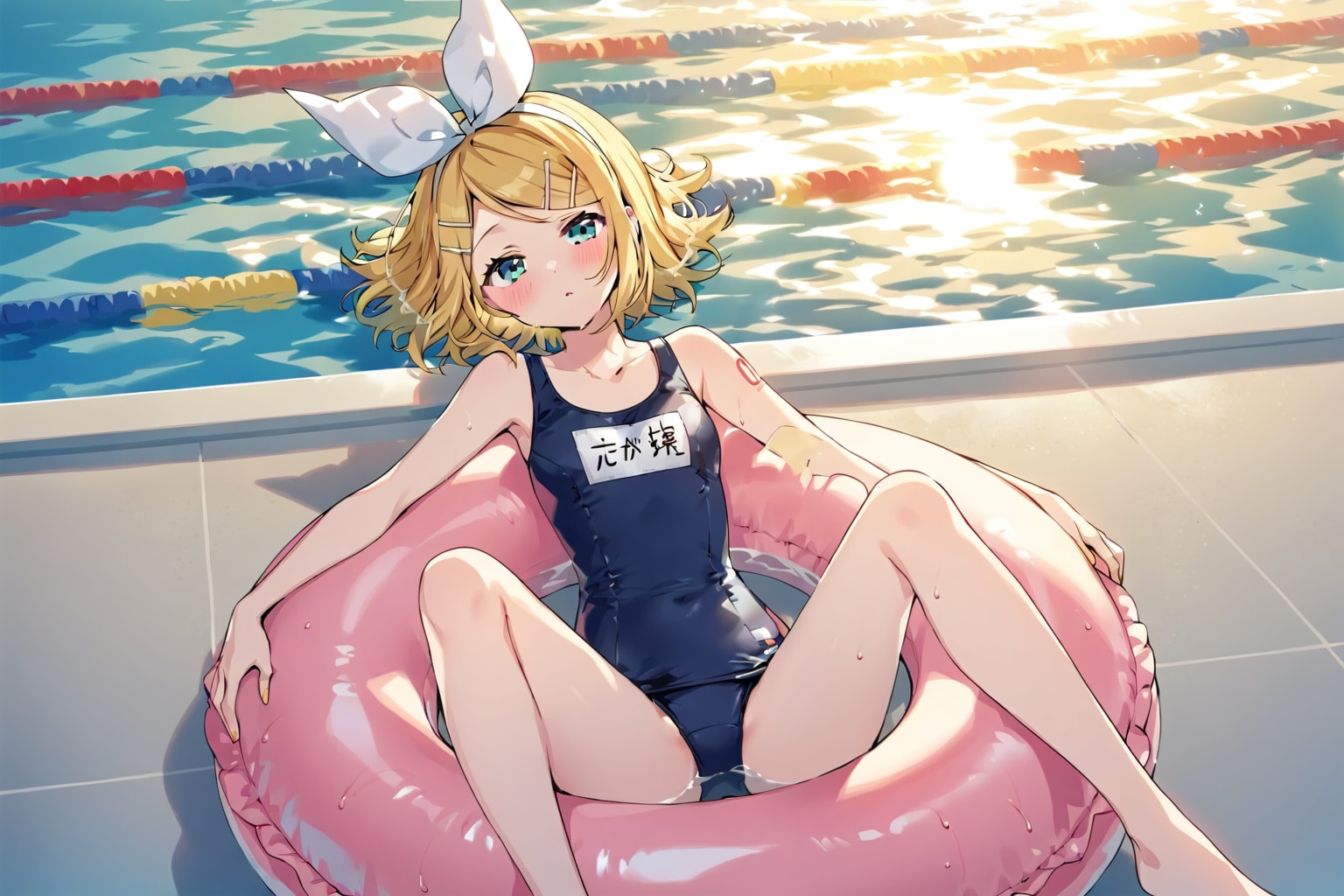 リンちゃんM字開脚