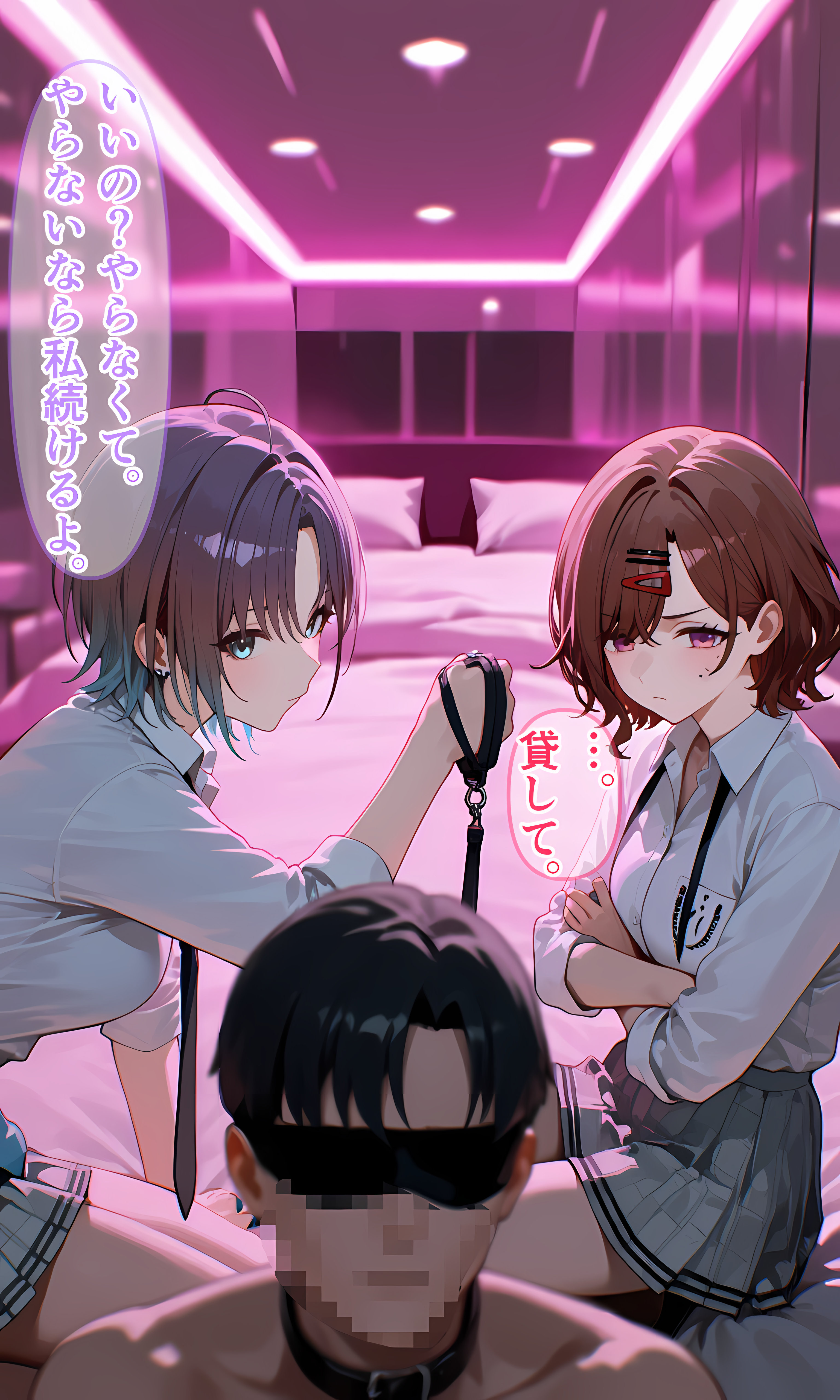 興味本位でパパ活体験してみたアイドル二人6