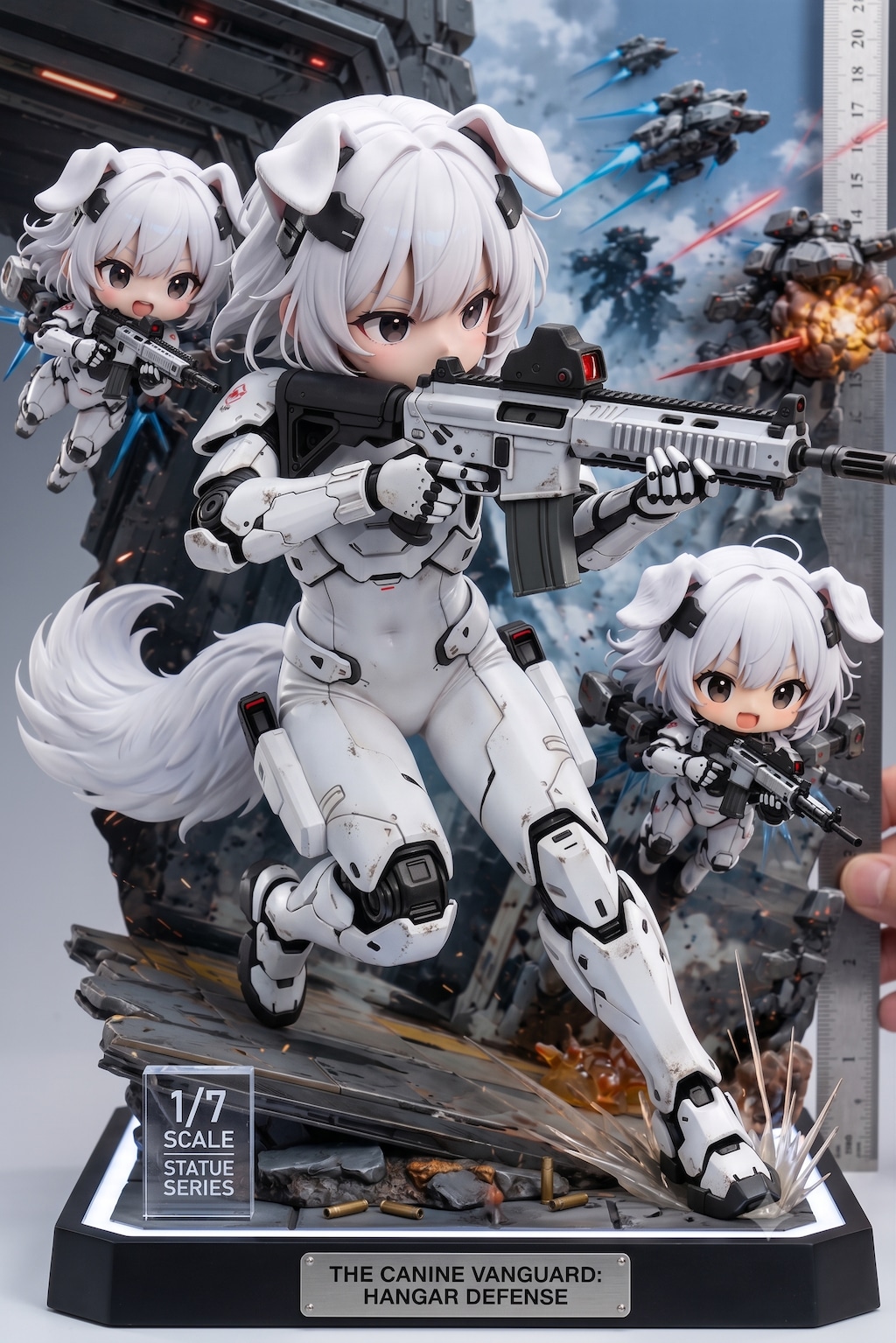 ヴァイスアインちびキャラオプション装備