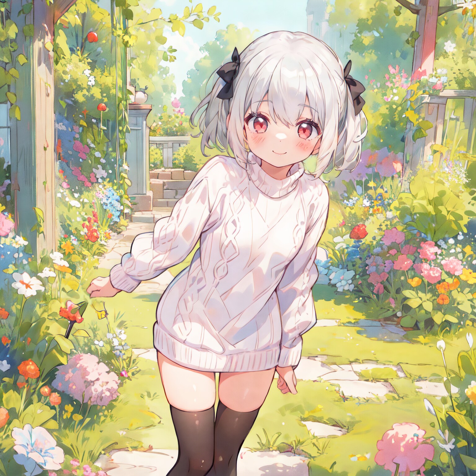 ニットワンピツインテちゃん
