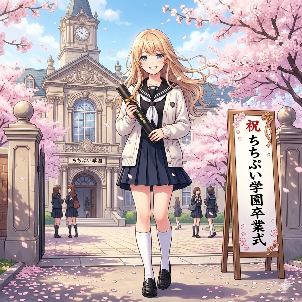 ちちぷいちゃん卒業式