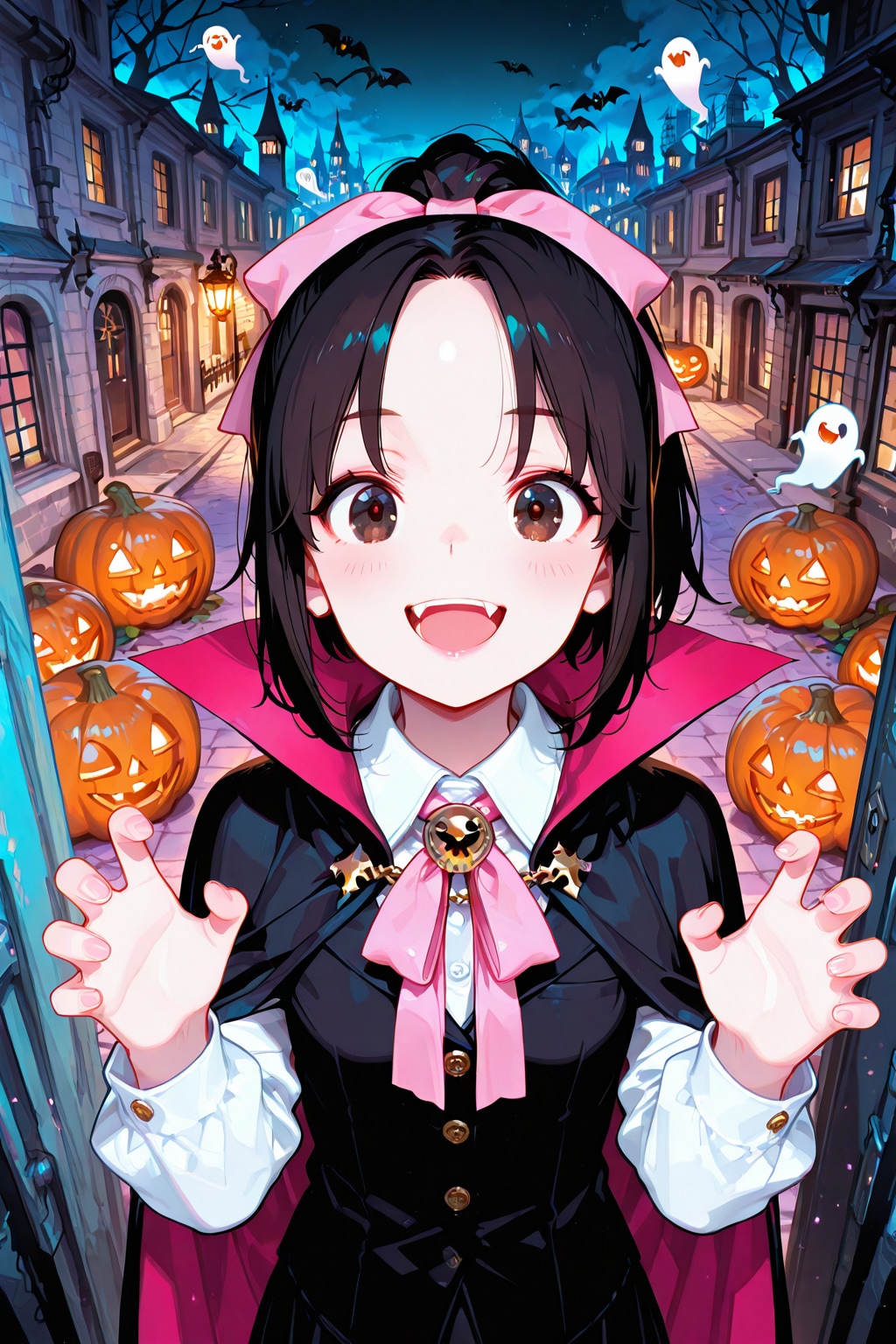 うちの子のハロウィン 2025　桃花 | の人気AIイラスト・グラビア