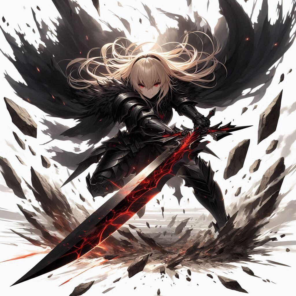 ブロンドの女騎士さん742