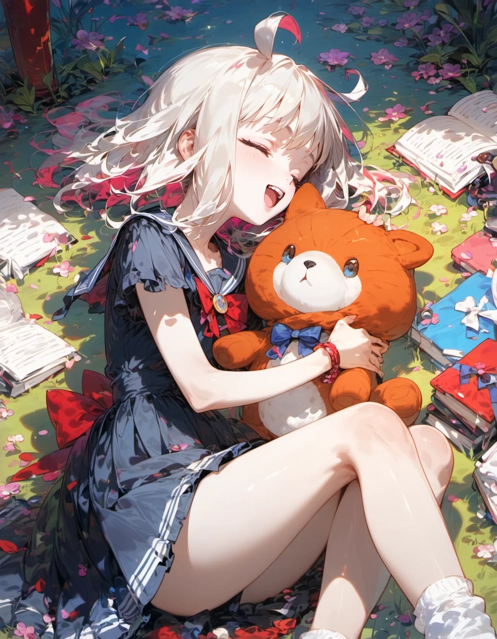 Slumber in the Petal Breeze