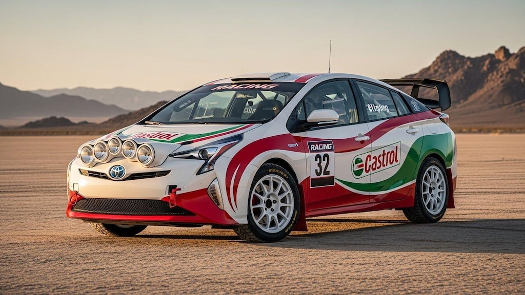 カストロールプリウスラリーカー