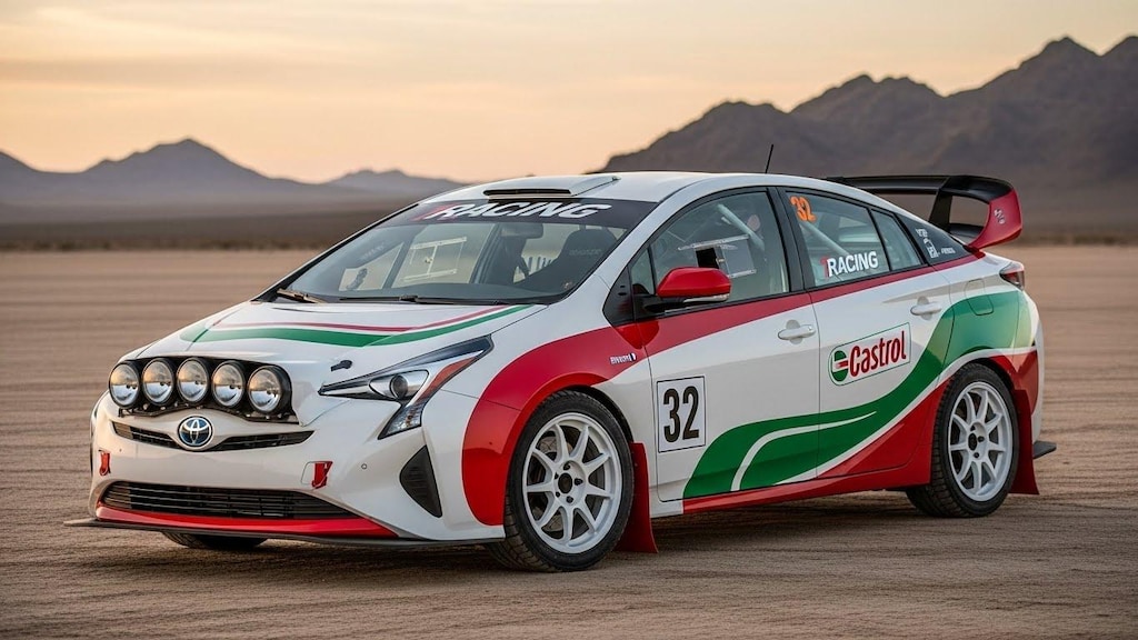 カストロールプリウスラリーカー