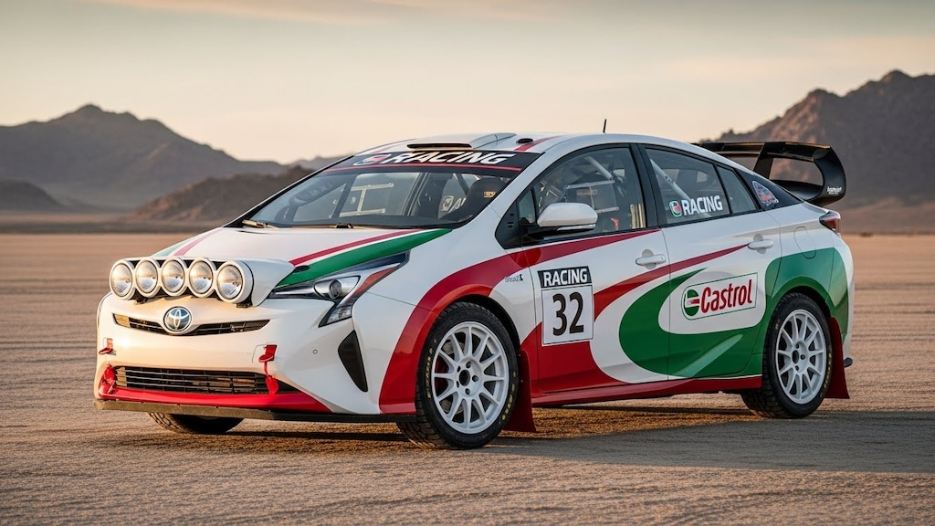 カストロールプリウスラリーカー