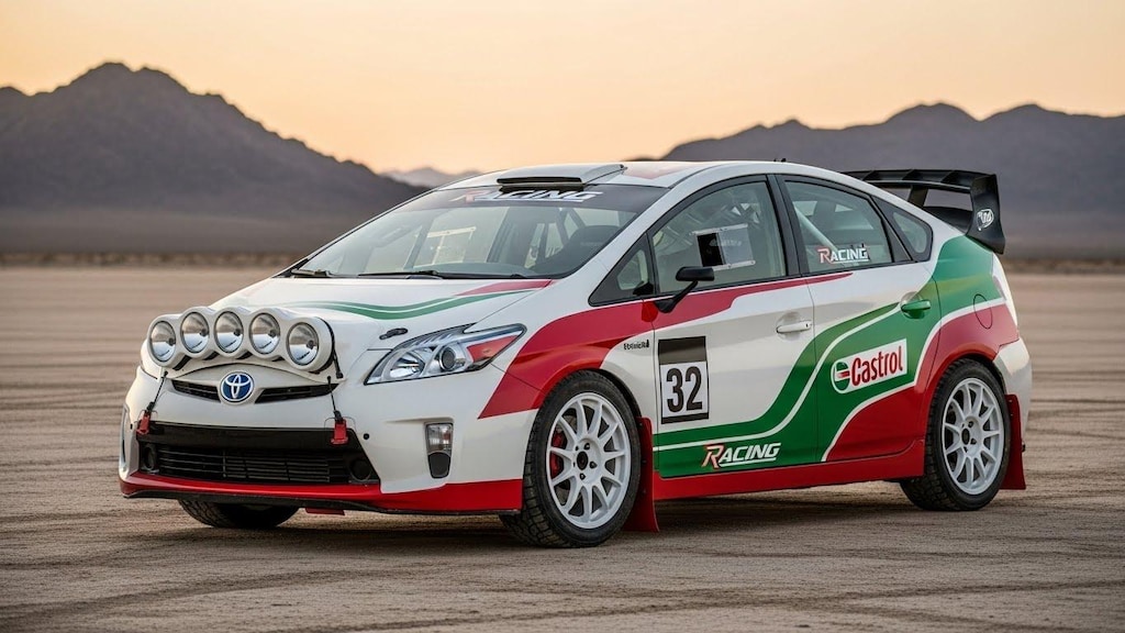 カストロールプリウスラリーカー