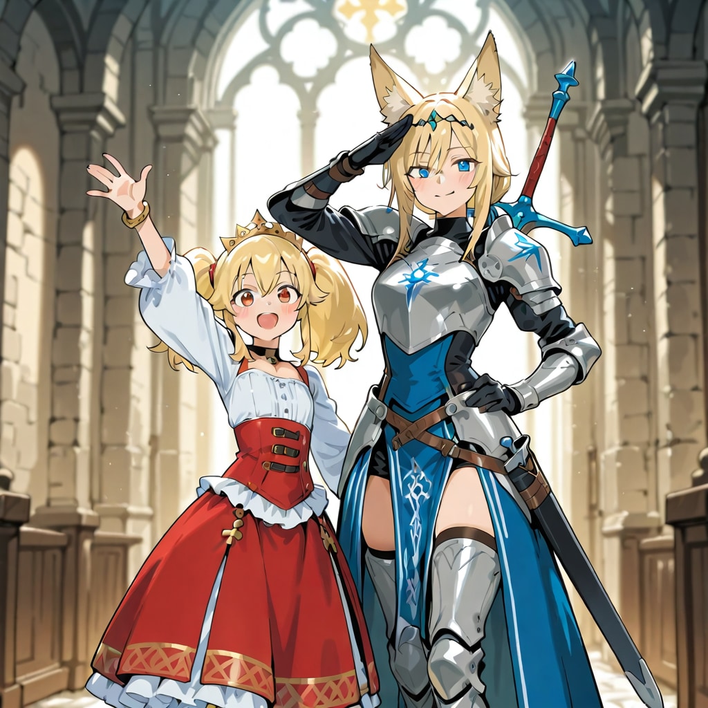 王女と護衛騎士