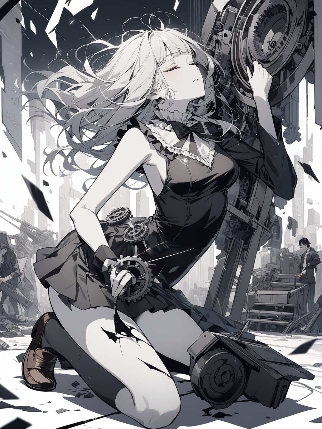 接地機械 | の人気AIイラスト・グラビア