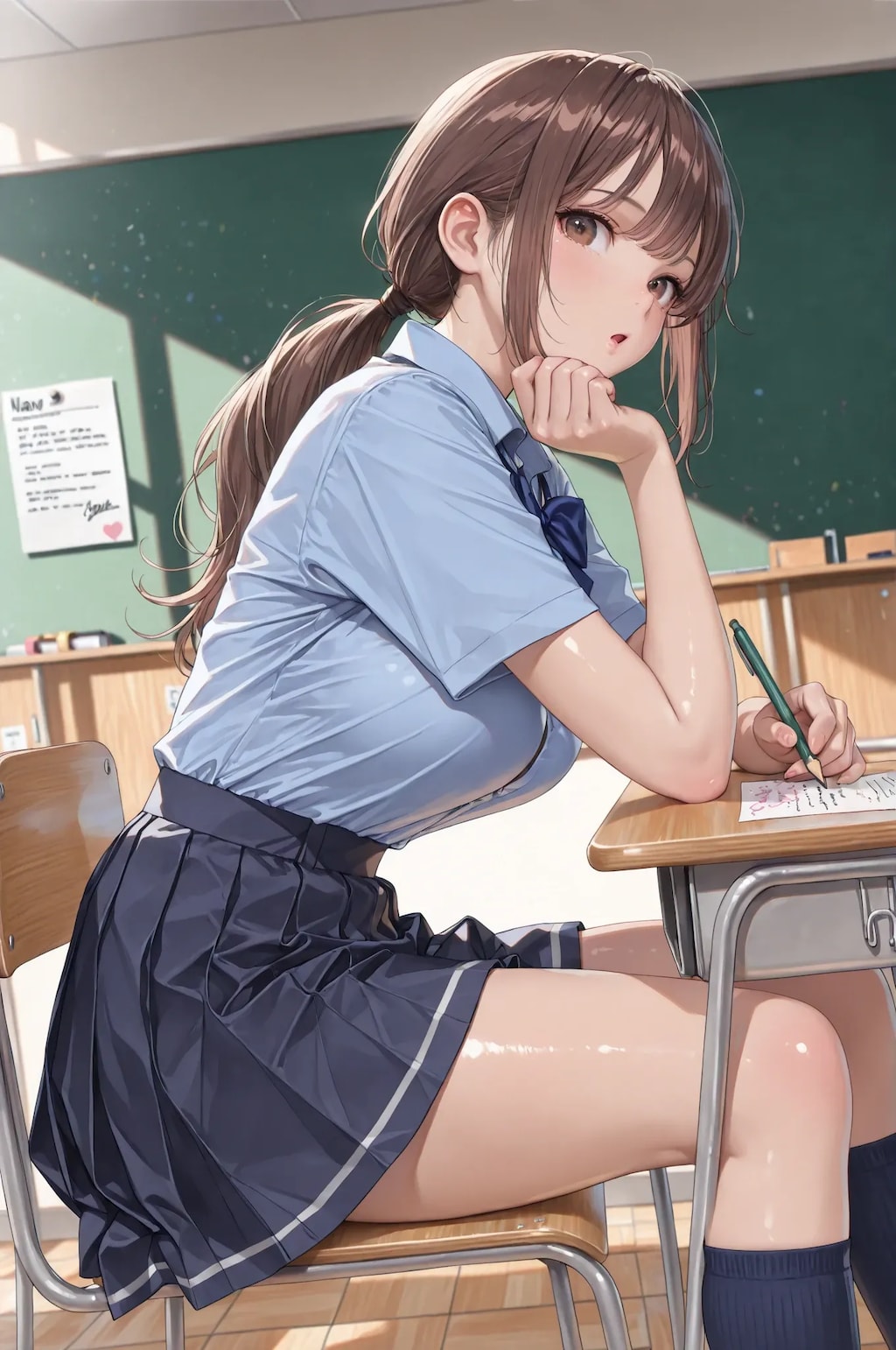 平日・日中・学校
