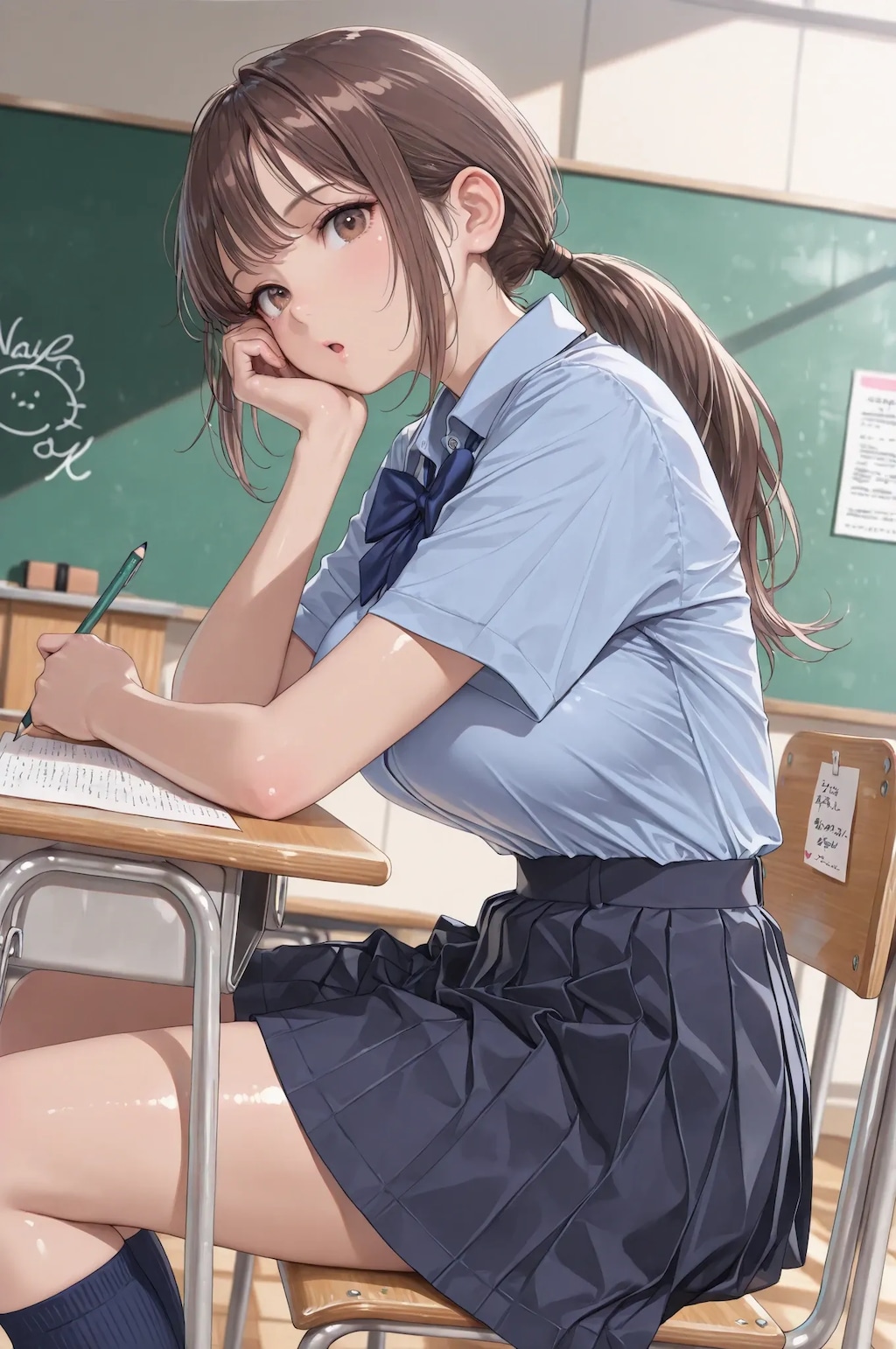 平日・日中・学校