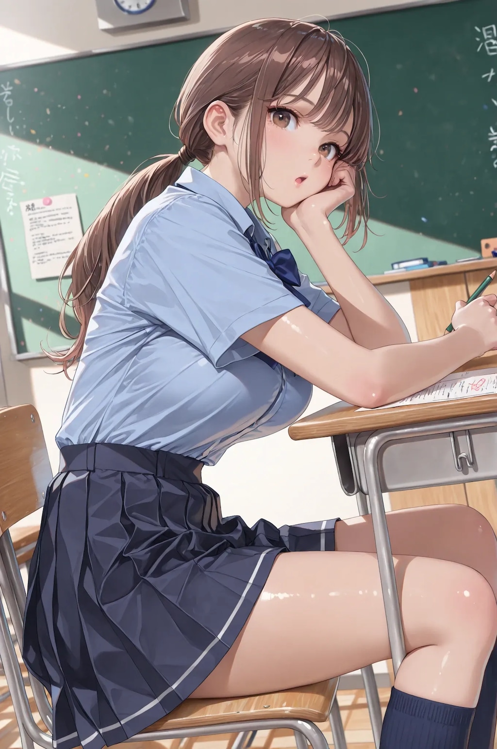 平日・日中・学校