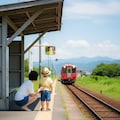 ほら、電車きたよ♪ 4枚目