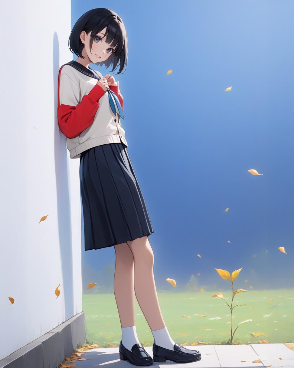 落ち葉舞い散る | の人気AIイラスト・グラビア