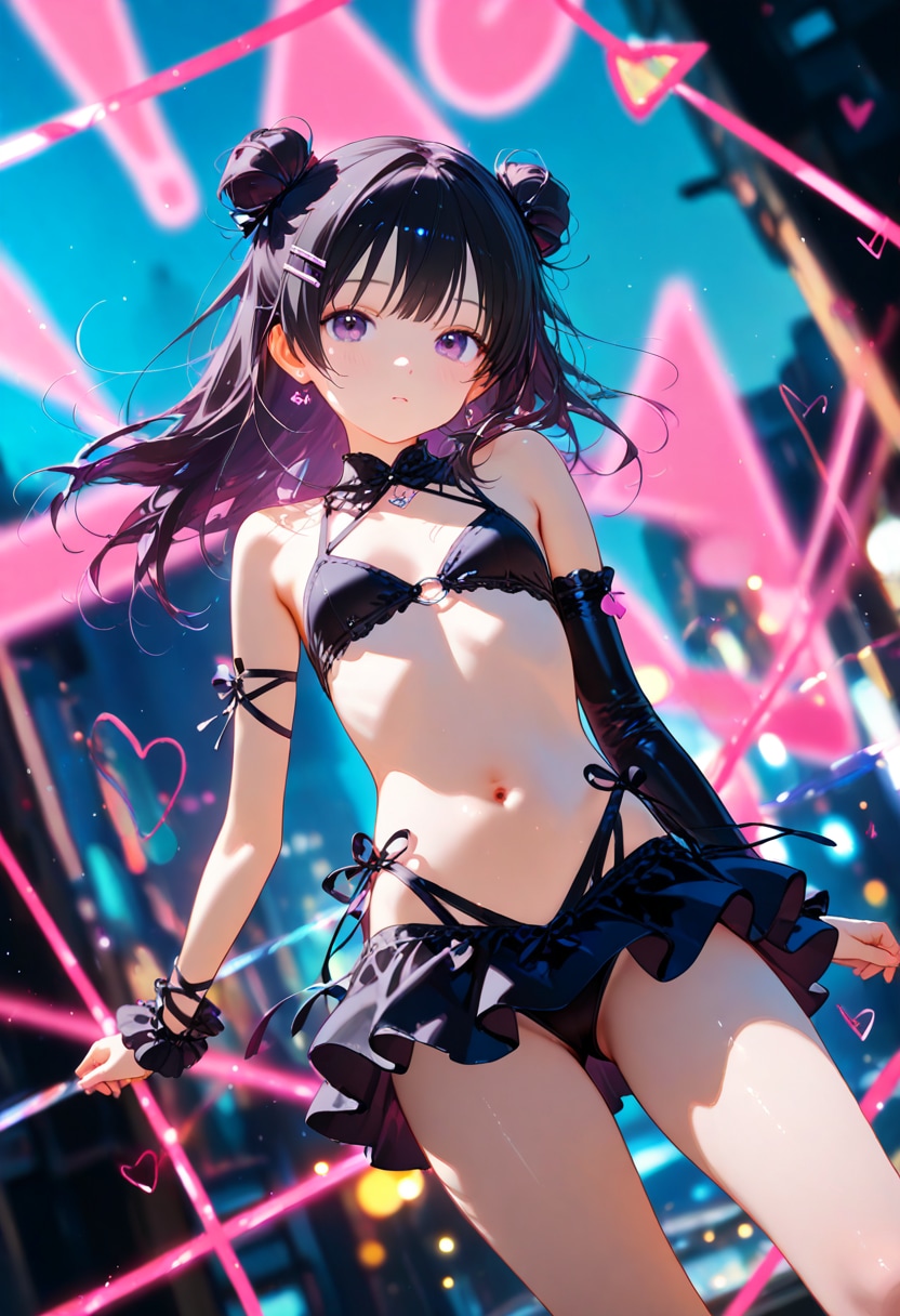 黒髪の美少女(R-15)(401)