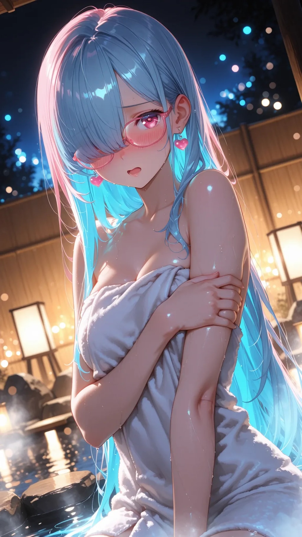 背中洗ってくれる？