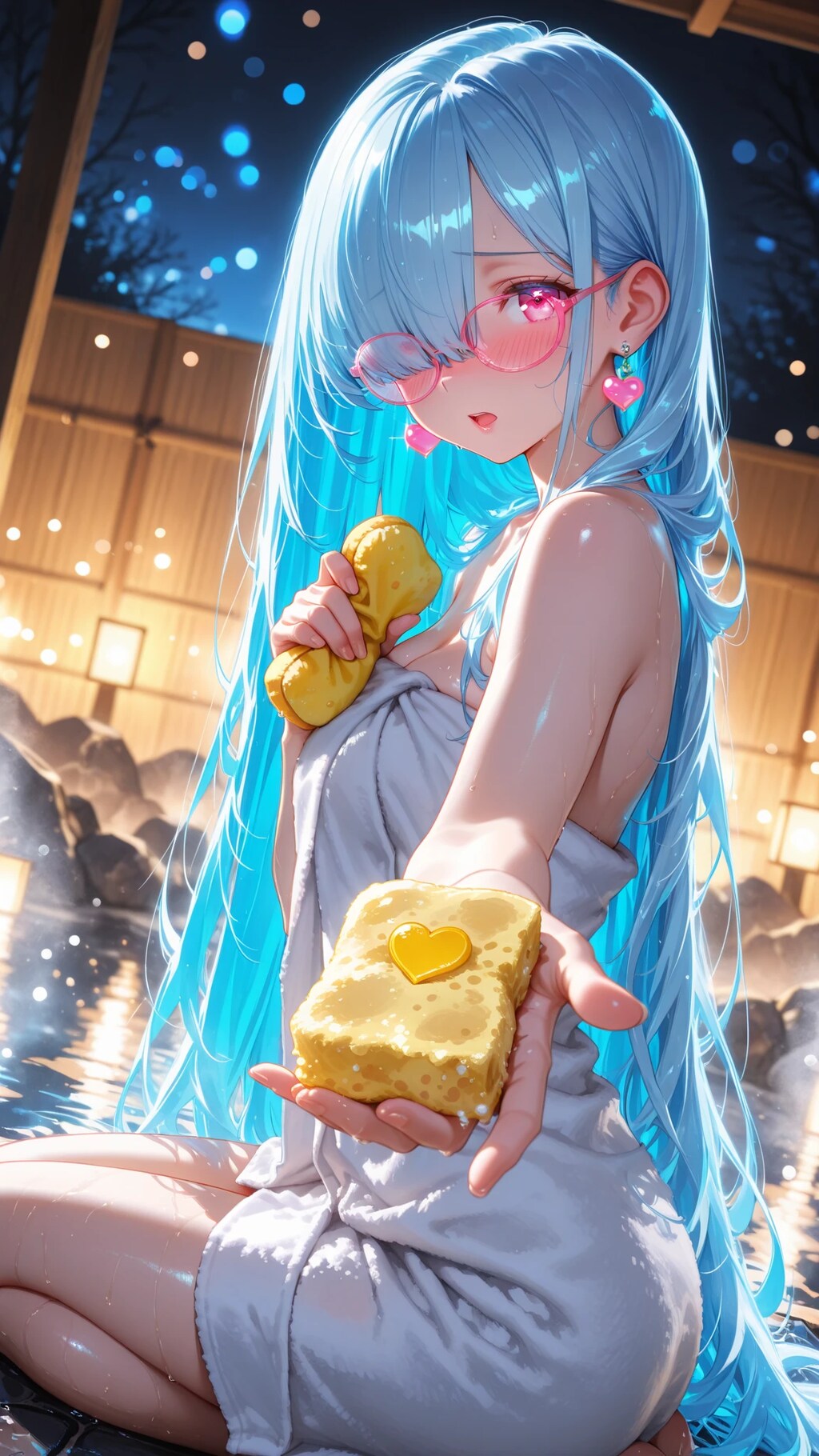 背中洗ってくれる？