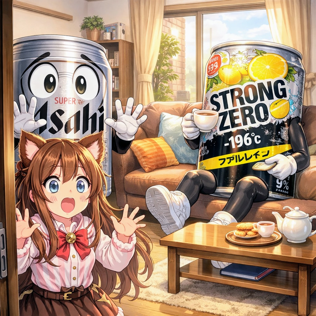 家に帰ると知らん人がいた小さな女の子