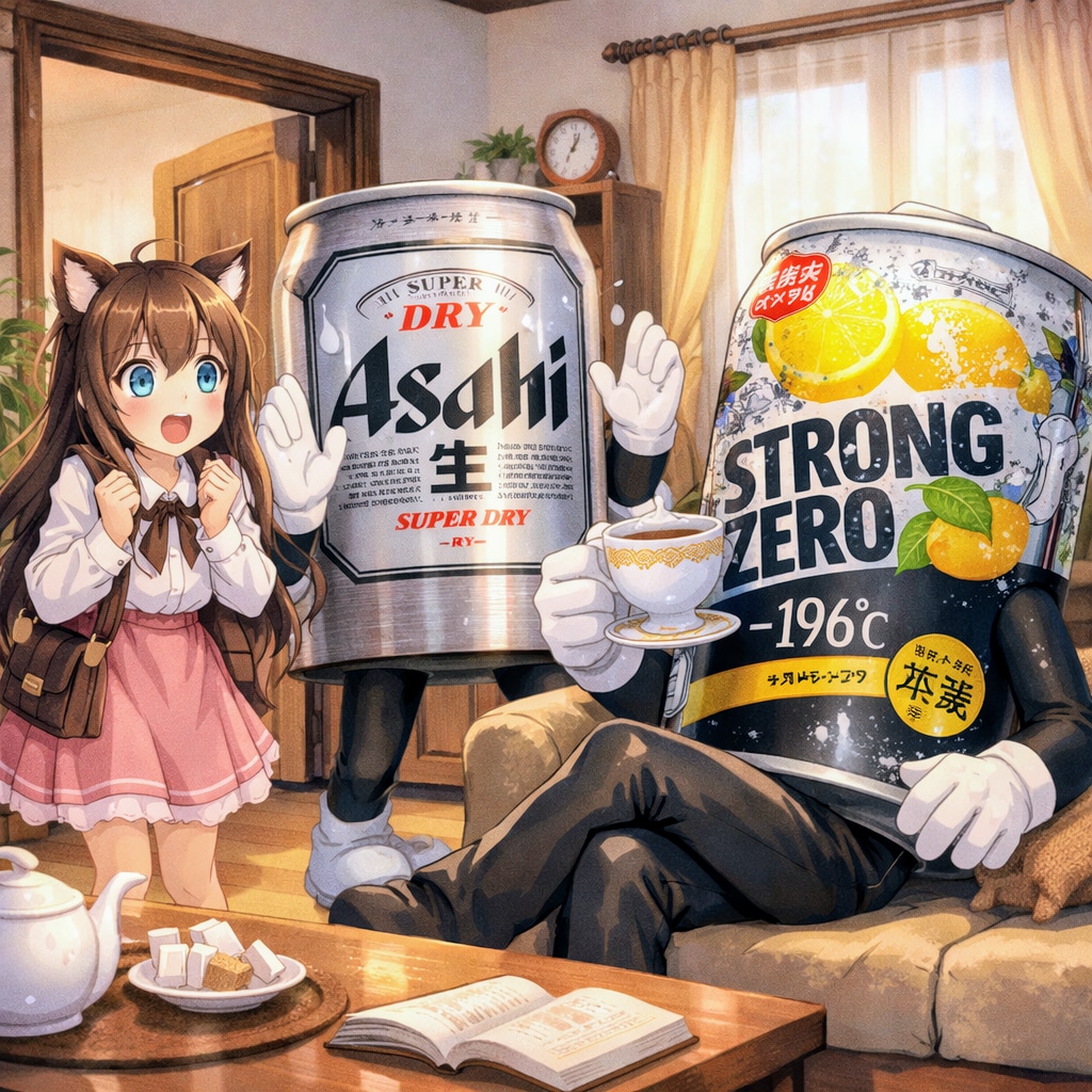 家に帰ると知らん人がいた小さな女の子