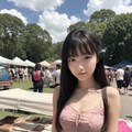 バザールの少女 3枚目