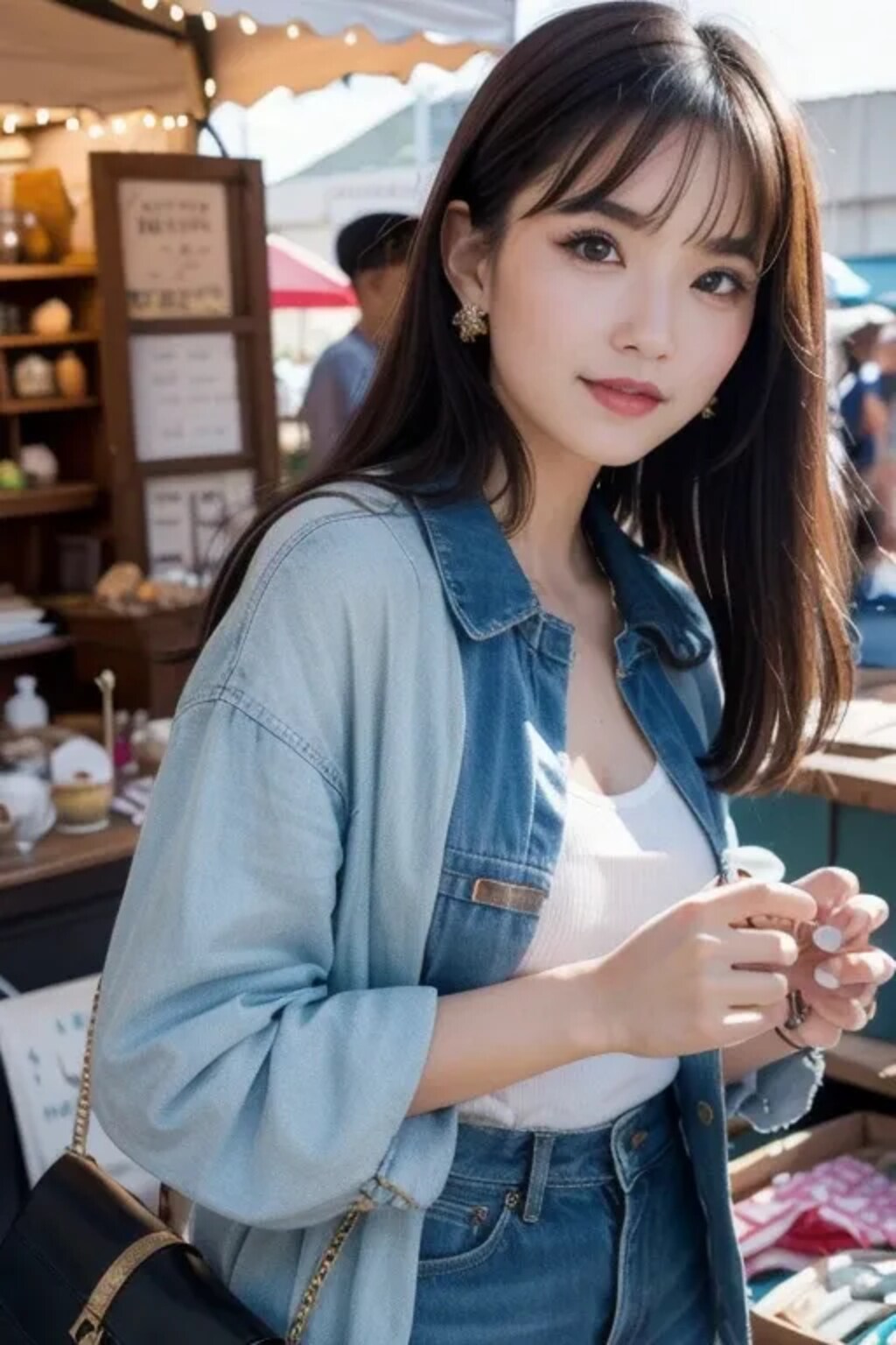 バザールの少女