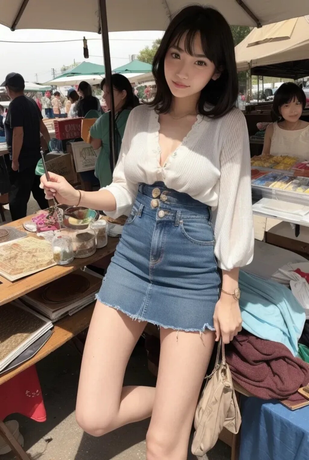 バザールの少女