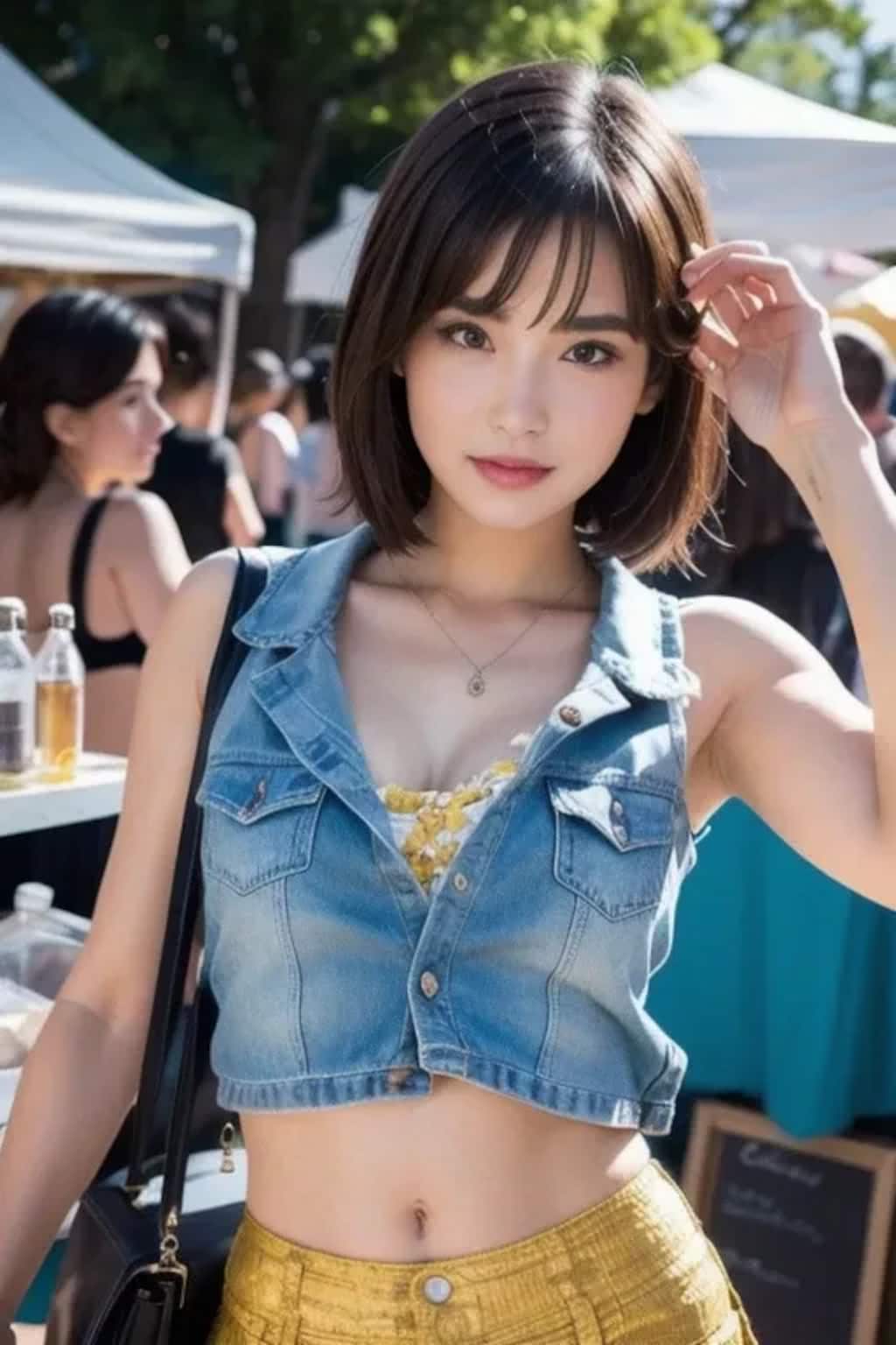 バザールの少女