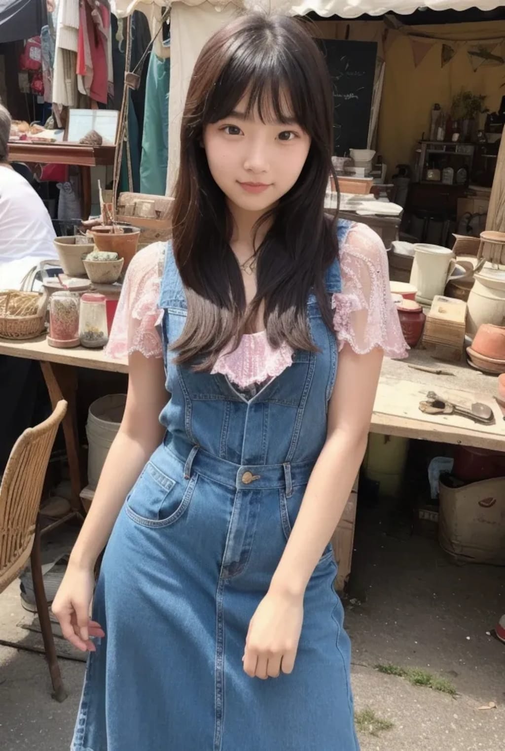 バザールの少女