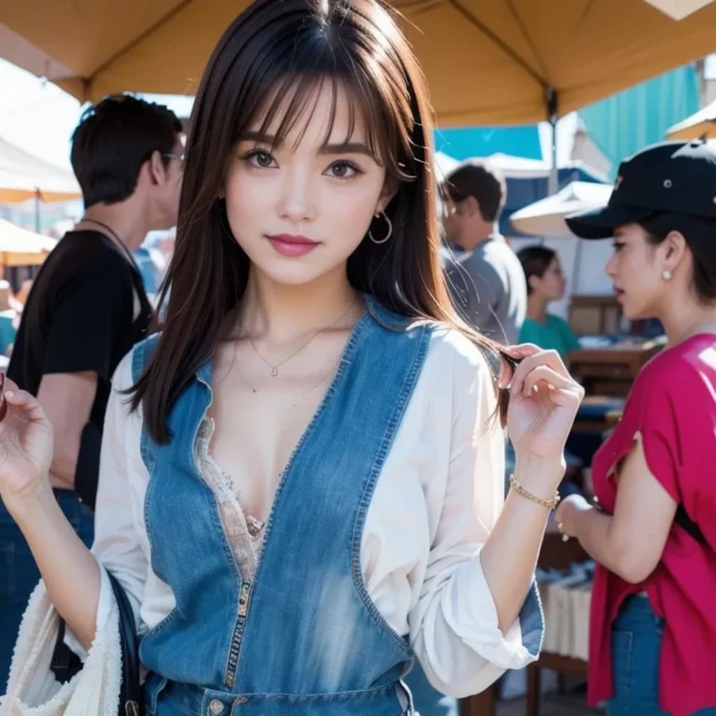 バザールの少女