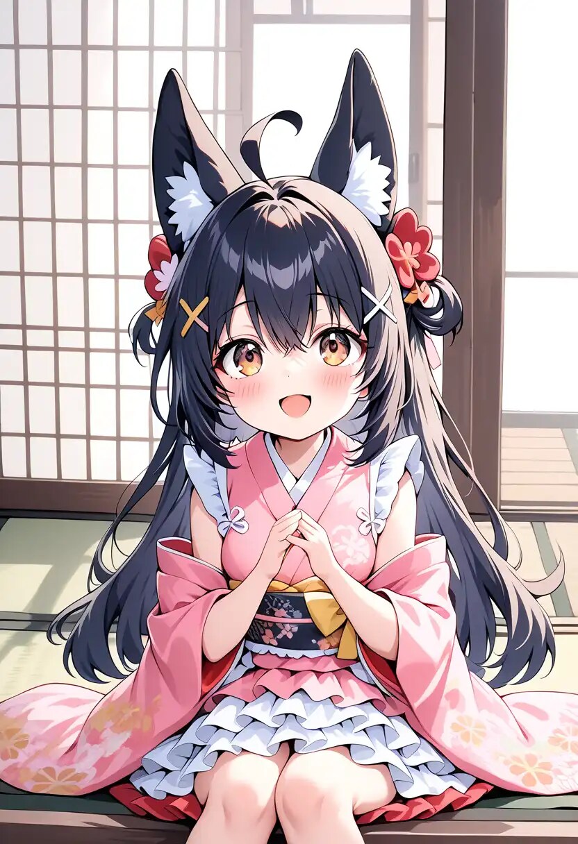 ネコミミキモノ | の人気AIイラスト・グラビア