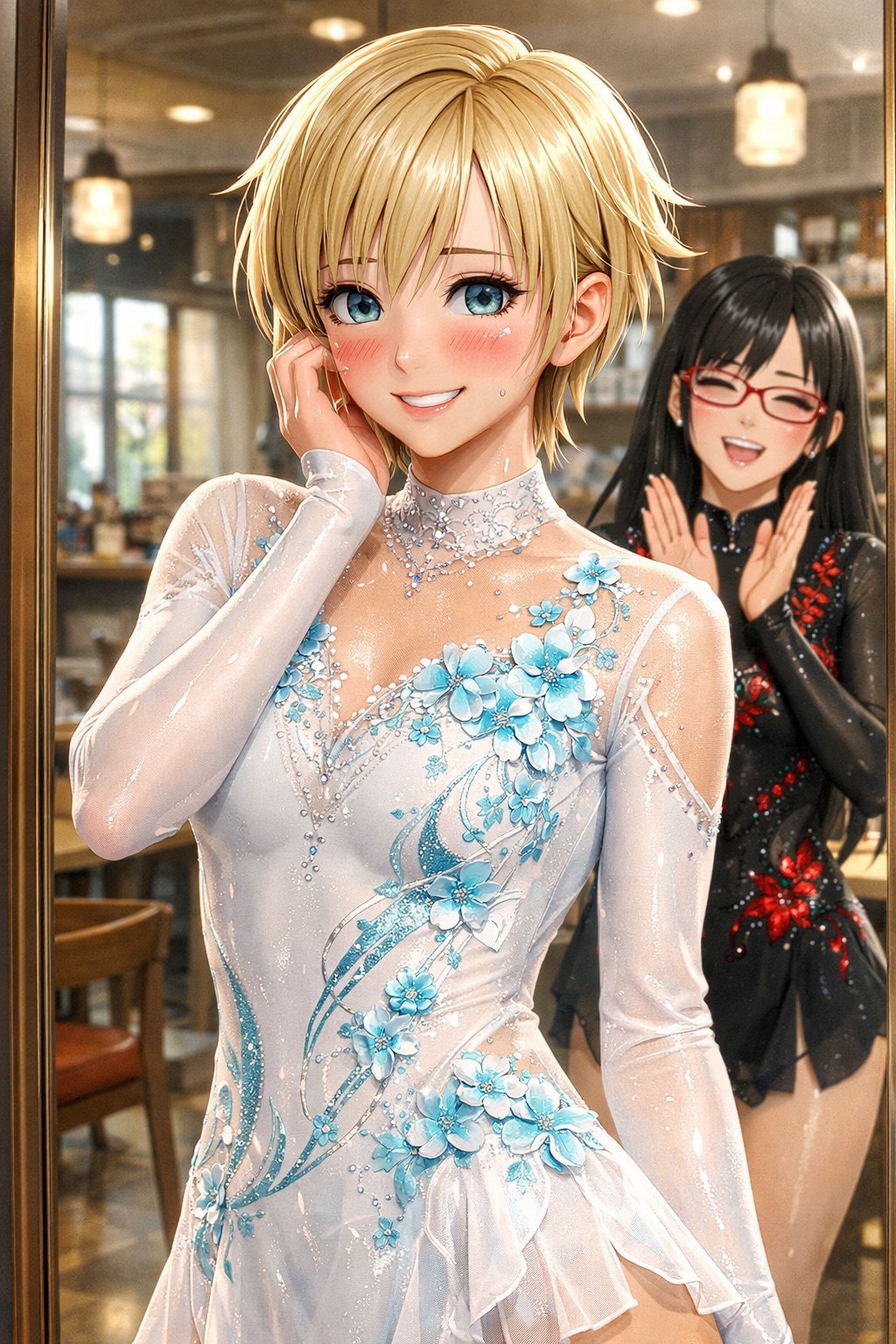 新体操部デー。