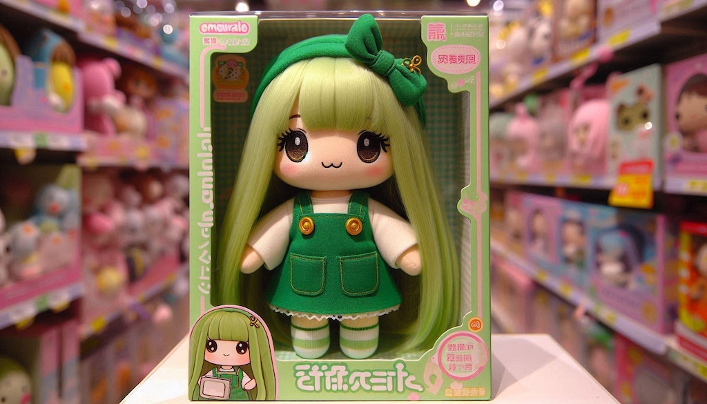 スーパーちちぷい限定のEMERALDちゃん