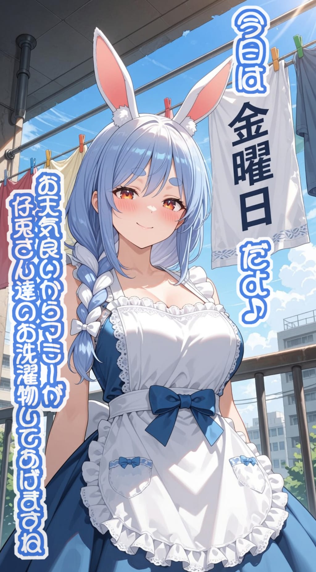 💙AiSuPix／金曜日のぺこらマミー💙