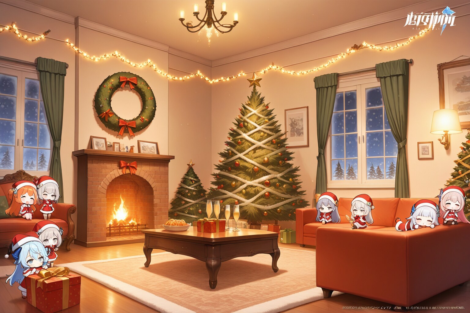 christmas party | の人気AIイラスト・グラビア