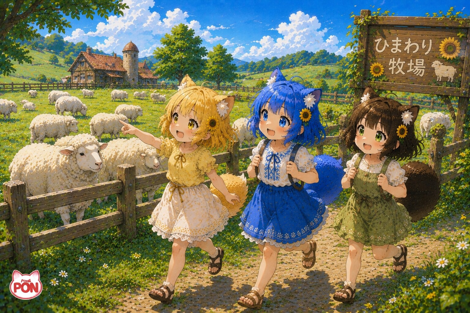 ケモミミの夏休み9