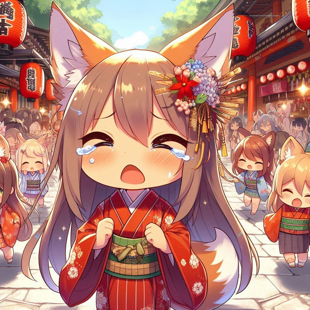 迷子の子狐ちゃん | の人気AIイラスト・グラビア