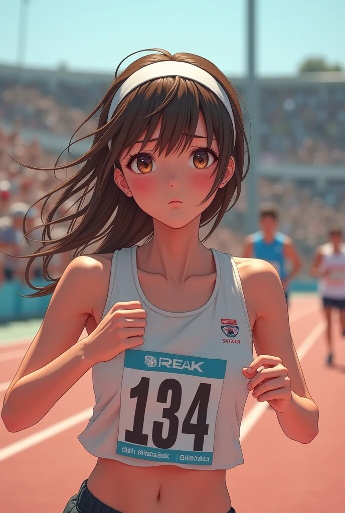 美的陸上女子
