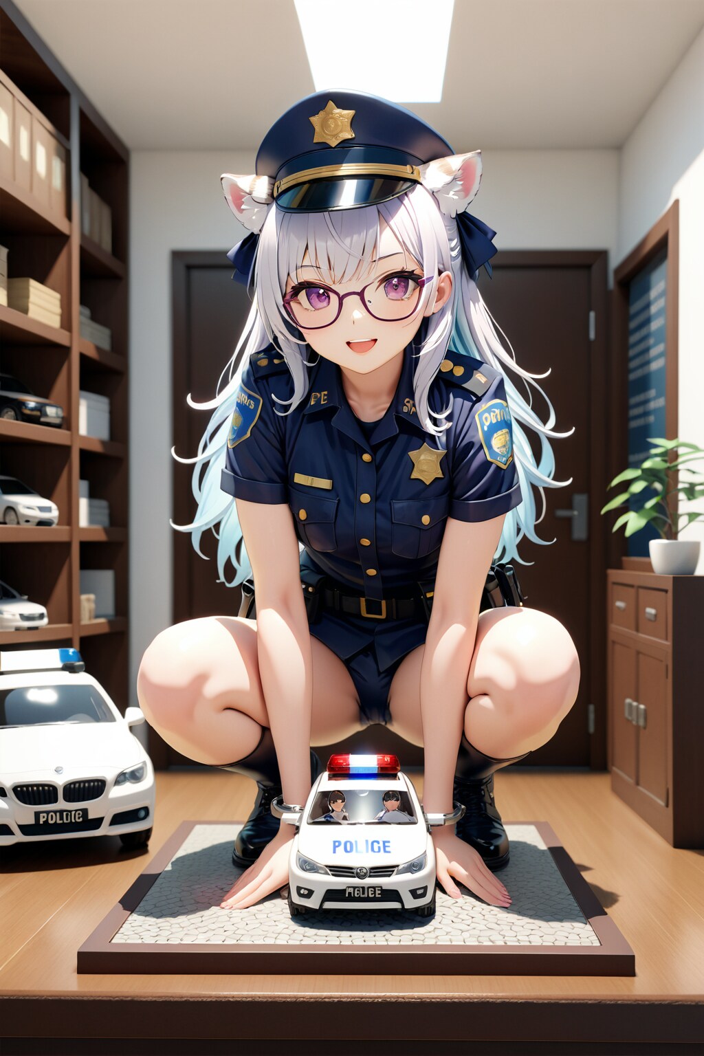 一日警察署長さん🎶