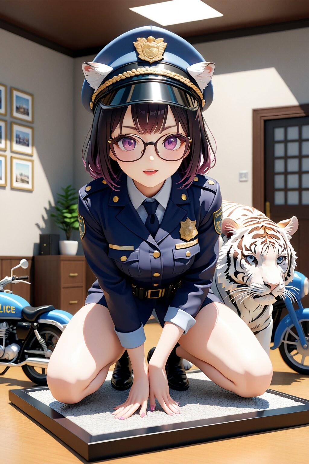 一日警察署長さん🎶