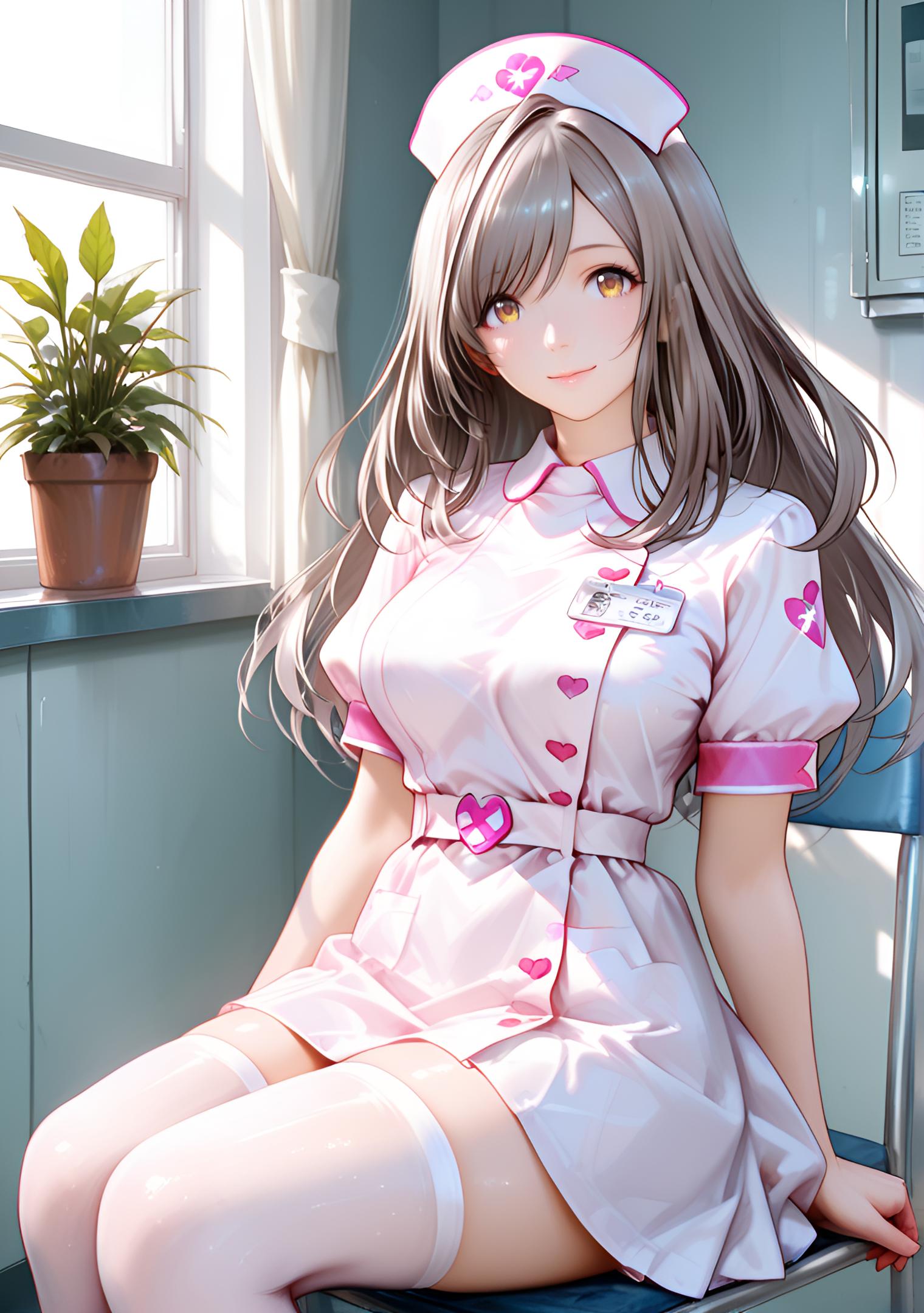 朝比奈月愛（AsahinaKagura）看護師 ワイルドカード | の人気AIイラスト・グラビア