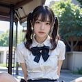 公園で露出②人目 3枚目