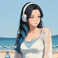 海にてピクニック 2枚目