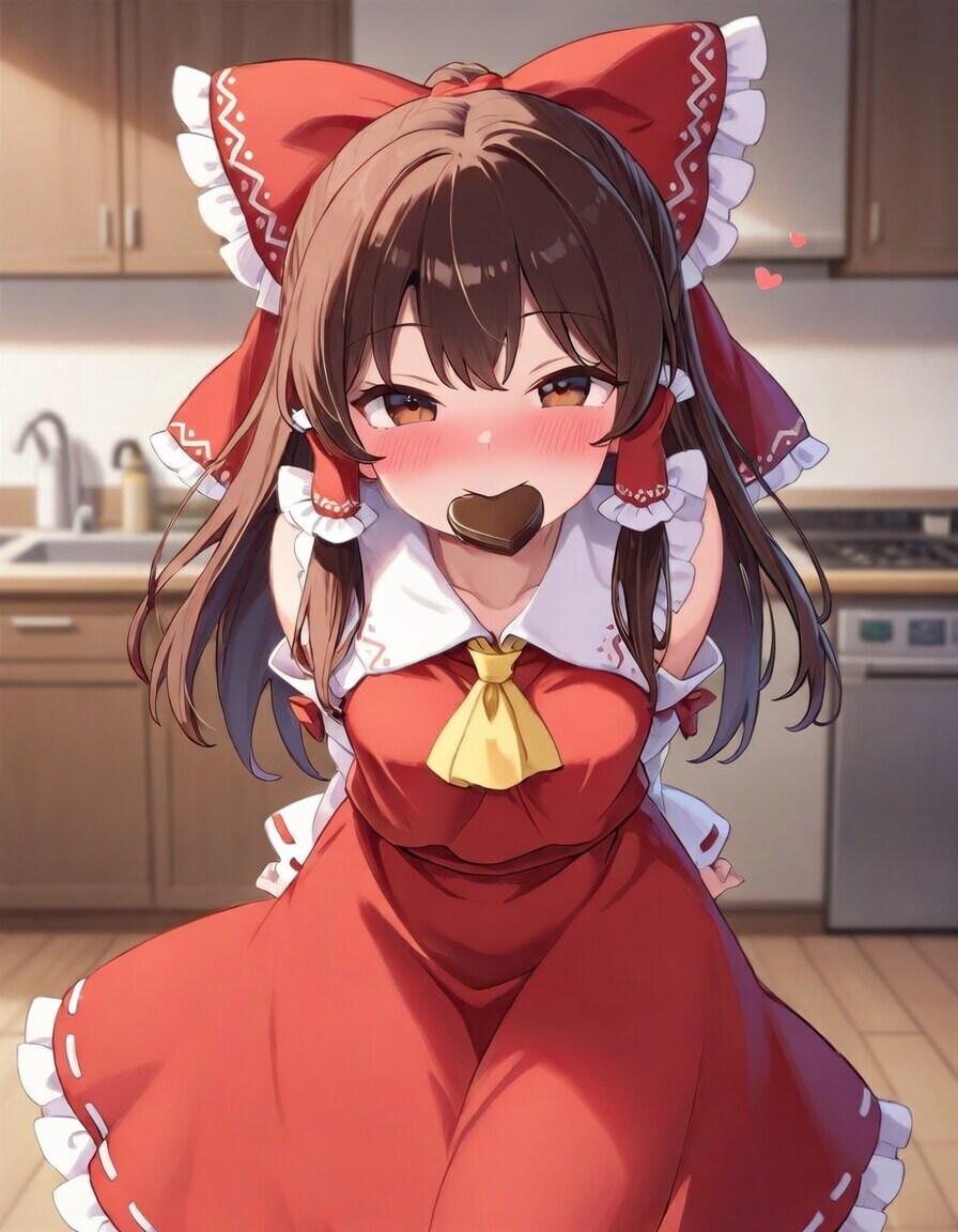 東方少女からのバレンタインチョコ