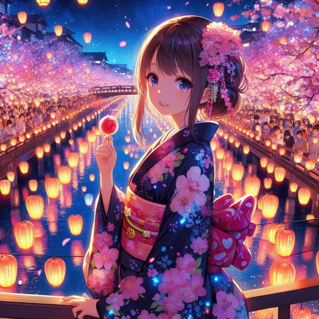 夜祭 | の人気AIイラスト・グラビア