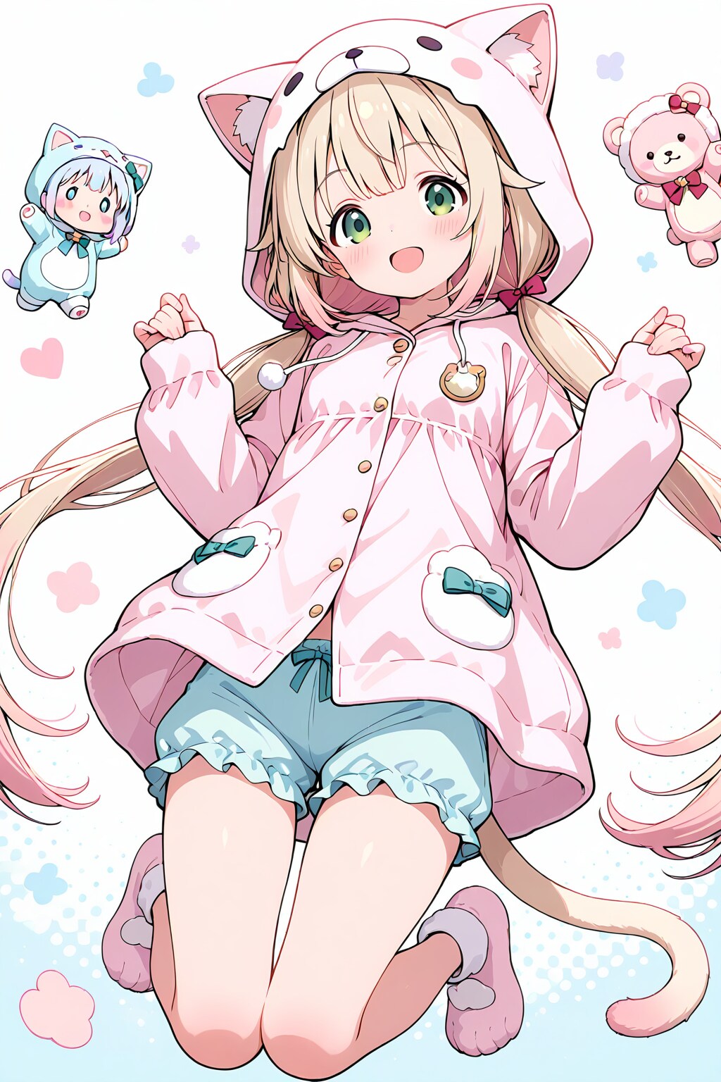 ネコみみパジャマ | の人気AIイラスト・グラビア