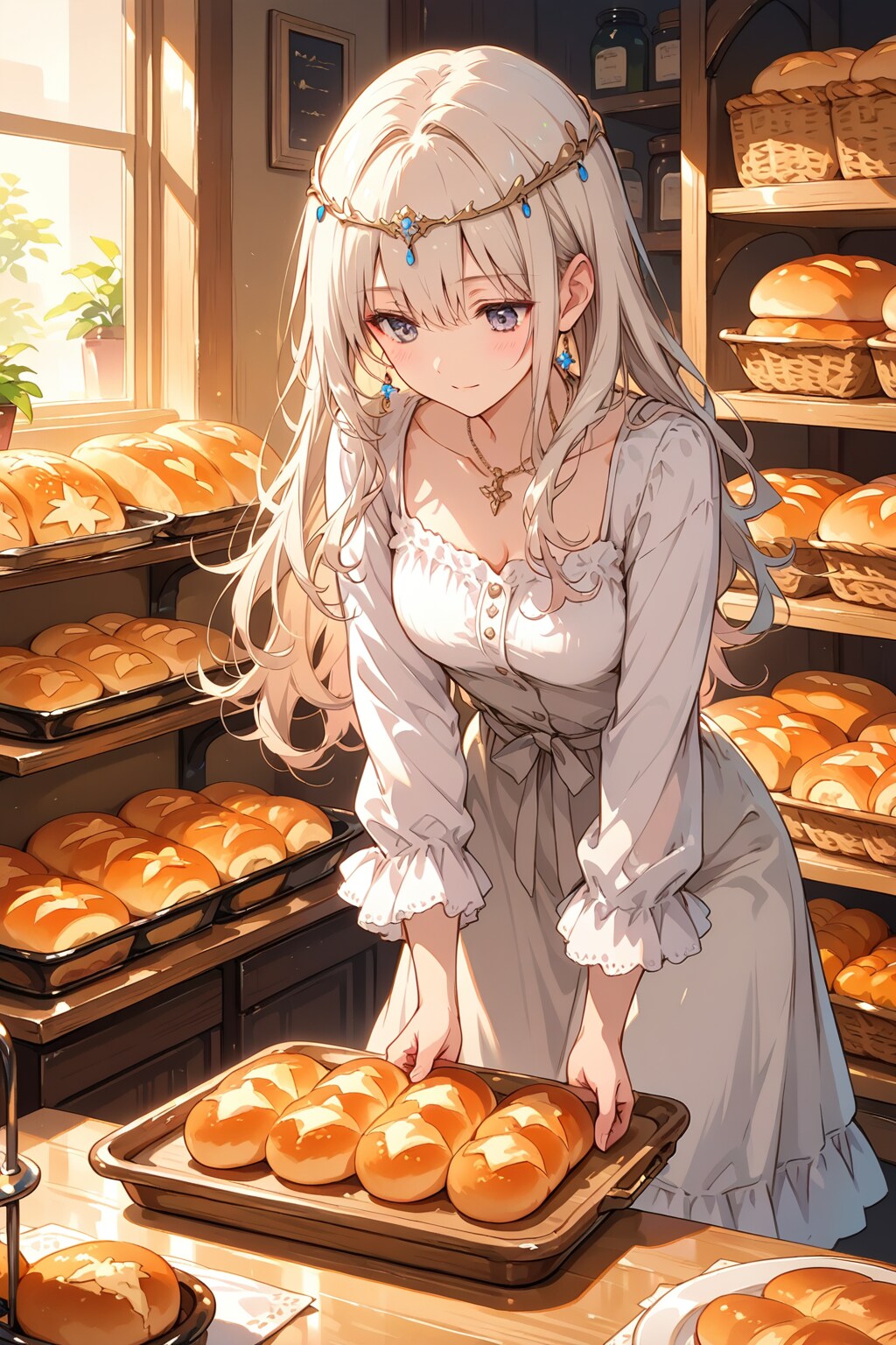 焼きたてを選ぶ朝 | の人気AIイラスト・グラビア