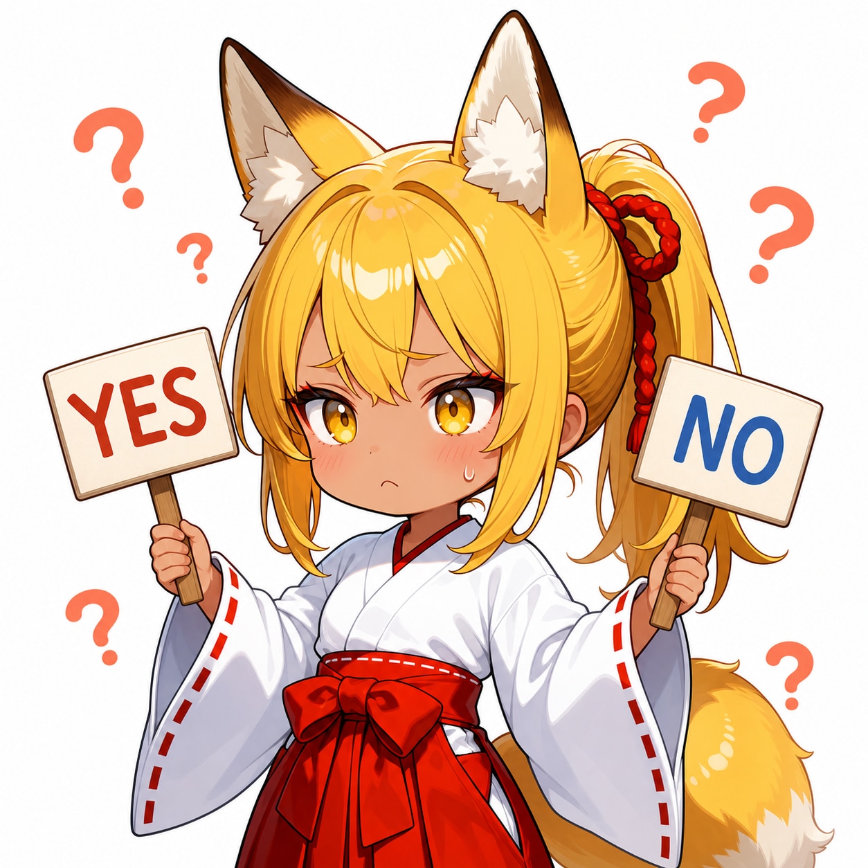 意見求: 既存キャラを褐色肌に変更は許せる？